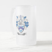 Wanderer-Wappen Mattglas Bierglas (Vorderseite Links)