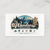 Wanderer-Workshop Visitenkarte (Rückseite)