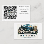 Wanderer-Workshop Visitenkarte (Vorne/Hinten)