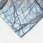 Wanderercoonhound-Fleece-Decke HeulensTreeing Fleecedecke (Ecke)