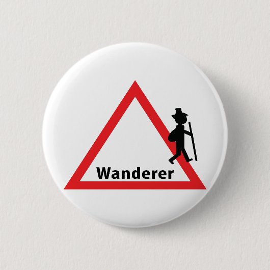 Wandererspaßikone Button (Vorderseite)