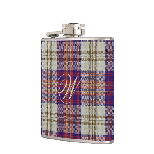 Wanderertartan-Flasche Flachmann (Links)