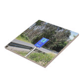 Wandererzeichen EL Camino, Spanien Fliese (Seite)