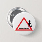 Wandererzeichenspaß Button (Vorne & Hinten)