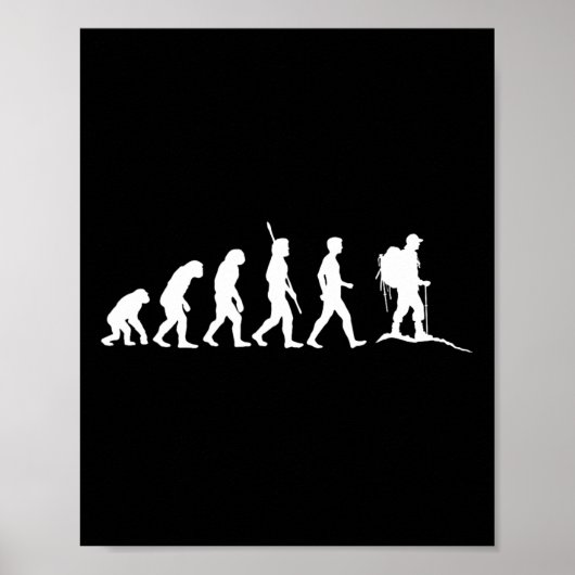 Wanderevolution Wandern Wanderer Wanderer Wandern Poster (Vorne)
