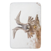 Wanderfalke Badematte (Vorderseite Vertikal)