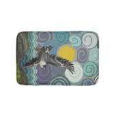 Wanderfalke Cornwall Badematte (Vorderseite)