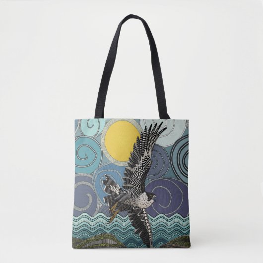 Wanderfalke Cornwall Tasche (Vorderseite)