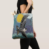 Wanderfalke Cornwall Tasche (Von Nahem)