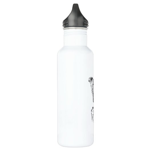 Wanderfalke Edelstahlflasche (Links)