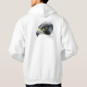 Wanderfalke Hoodie (Rückseite)