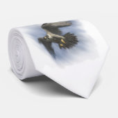 Wanderfalke im Flug Krawatte (Gerollt)