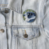 Wanderfalke-Knopf Button (Beispiel)