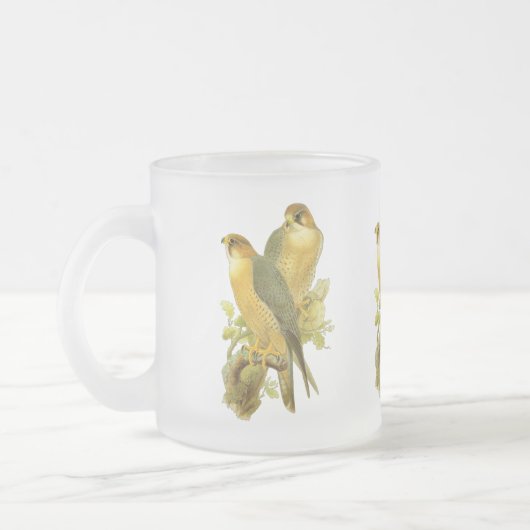 Wanderfalke Mattglastasse (Links)