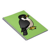 Wanderfalke Notizblock (Rechte Seite)