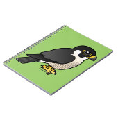 Wanderfalke Notizblock (Linke Seite)