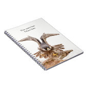 Wanderfalke Notizblock (Rechte Seite)