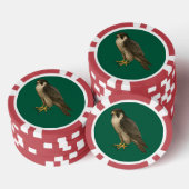 Wanderfalke Pokerchips (Stapel)
