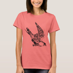 Wanderfalke-Skizze T-Shirt