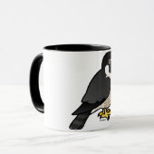 Wanderfalke Tasse (Vorderseite Links)