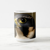 Wanderfalkenporträt Kaffeetasse (Mittel)