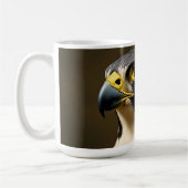 Wanderfalkenporträt Kaffeetasse (Links)