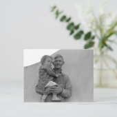 Wanderfamilie während der Pea Harvest — 1939 Postkarte (Stehend Vorderseite)