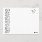 Wanderfamilie während der Pea Harvest — 1939 Postkarte (Rückseite)