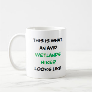 Wanderfeuchtgebiete, lebhaft kaffeetasse