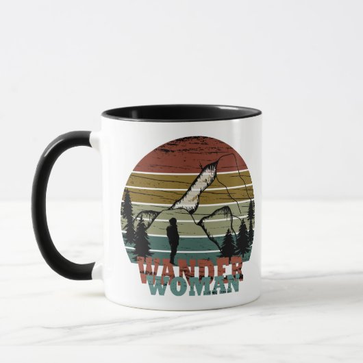 Wanderfrau Tasse (Links)