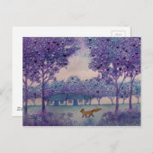 Wanderfuchs Postkarte (Vorne/Hinten)