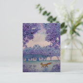 Wanderfuchs Postkarte (Stehend Vorderseite)