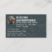 Wanderführer Visitenkarte (Vorderseite)