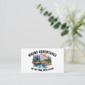 Wanderführer Visitenkarte (Stehend Vorderseite)