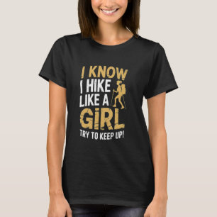 Wandergebirge Lover Backpacking Camping Wandern T-Shirt