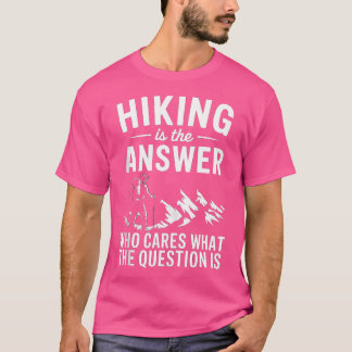 Wandergebirge Lover Backpacking Camping Wandern T-Shirt