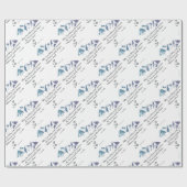 Wandergebirge Universum Flüstern Begrüßung Zuhause Geschenkpapier (Flach)