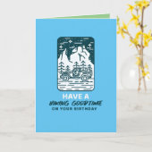 Wandergenussjahr Karte (Gelbe Blume)