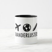 Wanderglanz-Icon-Logo Tasse (Zentrum)