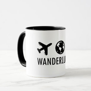 Wanderglanz-Icon-Logo Tasse