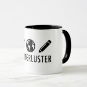 Wanderglanz-Icon-Logo Tasse (VorderseiteRechts)