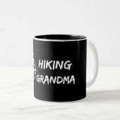 Wandergroßvater Zweifarbige Tasse (VorderseiteRechts)