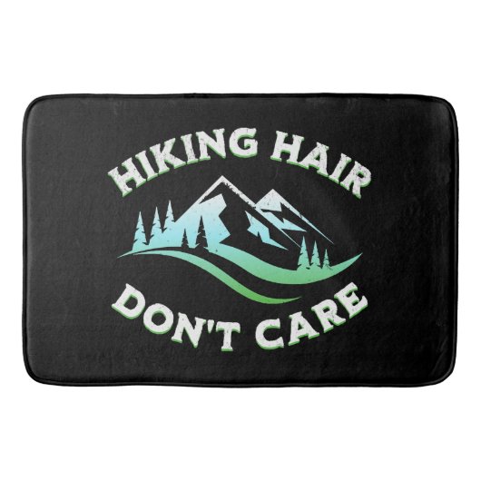 Wanderhair ist dir egal badematte (Vorderseite)