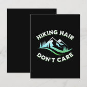Wanderhair ist dir egal begleitkarte (Vorne/Hinten)