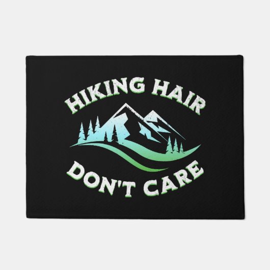 Wanderhair ist dir egal fußmatte (Vorderseite)
