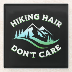 Wanderhair ist dir egal glasuntersetzer