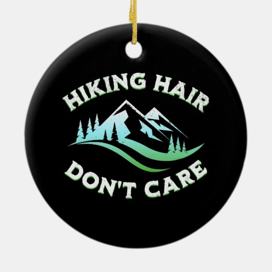 Wanderhair ist dir egal keramik ornament (Hinten)