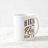 Wanderhair Keine Sorge Kaffeetasse (VorderseiteRechts)