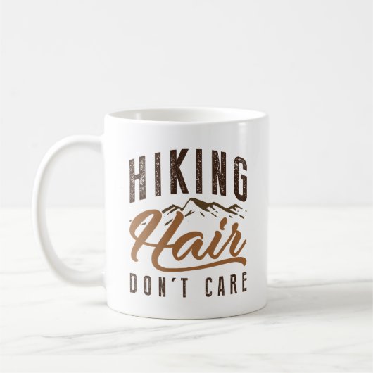 Wanderhair Keine Sorge Kaffeetasse (Links)
