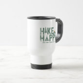 WanderHappy Camper Wandern Personalisiert Reisebecher (VorderseiteRechts)